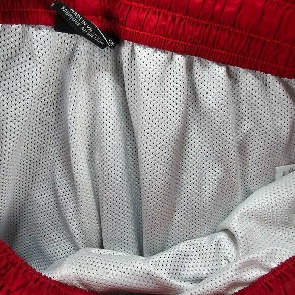 Nike Swim Trunks Shorts Mens Small Drawstring Mesh Lined American Flag‎ Stars - Picture 7 of 9